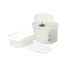 Moon Star Peynir Saklama Kabı Süzgeçli Hava Sızdırmaz 1,8+0,9 Litre-mıd-st200 Beyaz Çok Renkli
