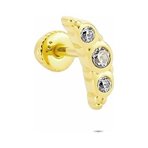Glorria Altın Melek Kanadı Helix Piercing (540178393)