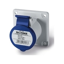Scame IP44 Mak. Prizi (Düz) 3 x 16 A (2P+E) Monofaze