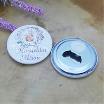 Açacak Bebek Magnet Doğum Hediyesi Tavşanlı, Bebek Şeke 15 Adet