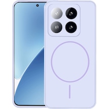 Xiaomi Mi 14t Pro Kılıf Jully Magsafe Kapak Lila