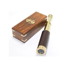 Ahşap Kutulu Pirinç Dürbün Arbltgshhf1xje4qc01