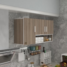 Kenzlife hazır mutfak mirandus22 crd 060*120*22 mutfak banyo dolabı kapaklı raflı Kenzlife hazır mutfak mirandus22 crd 060*120*22 mutfak banyo dolabı kapaklı raflı