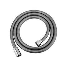 Yapıtaşı Pvc Kopmaz Gri Banyo Duş Spiral Hortumu 150Cm Gri