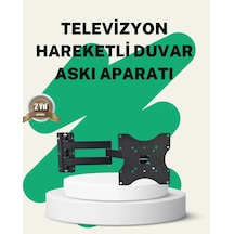 Hubrendy 22 49 İnç Tv Uyumlu Hareketli Duvar Askı Atı