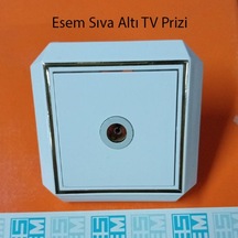 Esem Sıva Altı Tv Prizi
