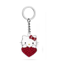 Herşey Nota Hello Kitty Kırmızı Anahtarlık