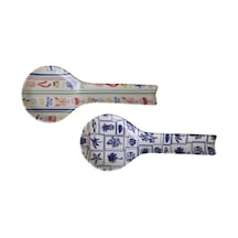 Keramika Marin Desen Ege Kaşıklık 27 Cm Antik Beyaz