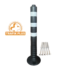 Trafik Plus 75 Cm Siyah Delinatör , Esnek Duba