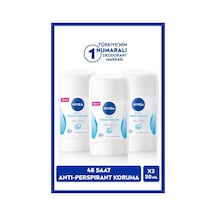 Nivea Fresh Natural 48 Saat Kadın Stick Deodorant 3 x 50 ML