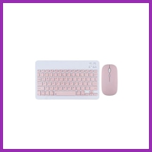 Bezos Kyb71 Kablosuz Türkçe Q Klavye Mouse Set - Pembe Bty Diğer