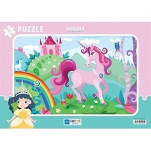 30 Parça Puzzle - Unicorn (Tek Boynuzlu At)