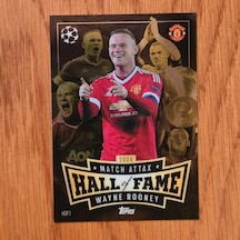 Topps Wayne Rooney Hall Of Fame Oyun Kartı Hof1