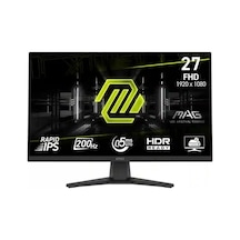 Msi 27" Mag 272f 1920x1080 Fhd 200hz 0.5ms Hdmı Dp Freesync Premium Ips Gaming Monitör