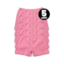 Öts Kız Çocuk 5 Li Pamuklu Boxer Günlük Rahat Kesim 8210-5 Pembe