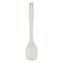 Lurch - Platin Silikon Yemek Kaşığı 28 Cm Açık Gri - Yanmaz, Yapışmaz, Bükülmez, Çizmez, Tat Ve Koku Bırakmaz - 240001