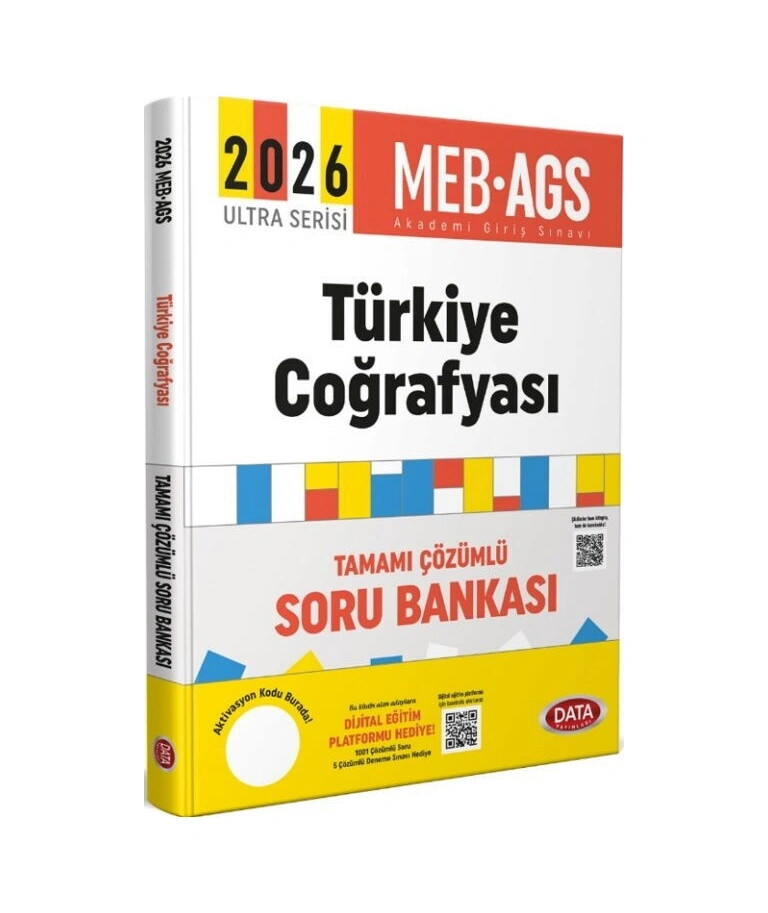 2026 Meb Ags Ultra Serisi Türkiye Coğrafyası Soru Bankası Data Yayınları