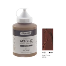 Bigpoint Akrilik Boya 500 ml Red Ochre 681