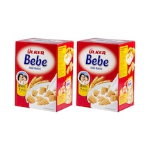 Ülker Bebe Bisküvisi 800gr 12 Vitaminli Kutu 2 Li Set