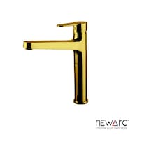Newarc Domino Çanak Tipi Lavabo Bataryası Altın 971008