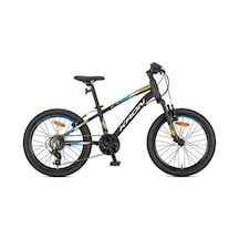 Xc 75 - 24 Mtb - 13' - 21 Vites -v.brake - Mat Siyah/sarı-gri-mavi Siyah - Sarı - Mavi