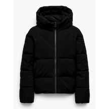 Only Onlece Puffer Jacket Cs Otw Kadın Siyah Ceket - 4654039