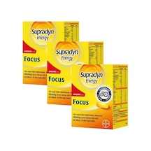 Supradyn Energy Focus 30 Tablet 3 Paket