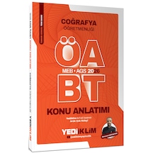 Yediiklim Yayınları 2026 Meb Ags Öabt Coğrafya Öğretmenliği Konu Anlatımı
