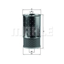 KNECHT OX38D YAĞ FİLTRESİ MERCEDES C200 E200 190D