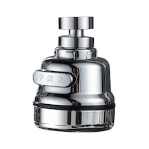 Sıçramaya Dayanıklı Musluk Üçüncü Vites Elektroliz Mutfak Bataryası Evrensel Musluk Genişletici Sıçramaya Dayanıklı Musluk Duş Gümüş