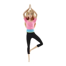 Barbie Sonsuz Hareket Bebeği, Sarışın - Siyah Taytlı, 3 Yaş Ve Üz