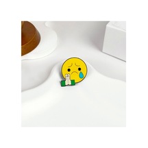 Emojili Broş, Çocuk Broş, İğneli Broş Klipsli Broş Yaka Broşu Çeket Yaka İğnesi, Mineli B119