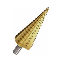 Kademeli Matkap Ucu 4-32 Mm Metal Ahşap Plastik Delme Aparatı Profesyonel Kullanım Uzun Ömürlü