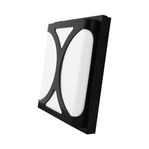 30w Telesto Led Armatür Siyah Kasa Beyaz Işık Siyah