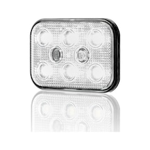 SANEL 10-30V ÇAKAR LAMBA 6 LEDLİ BEYAZ (60 X 40)