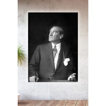 Lucena Metal Baskılı Atatürk Koleksiyonu Tablo No 6 - 20 Cm X 30 Cm