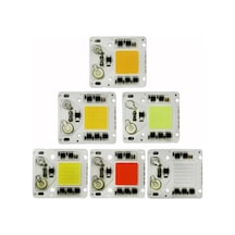 220v 50watt Mavi Işık Cob Led