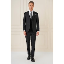 Efor Tk 903 Slim Fit Siyah Klasik Takım Elbise Siyah Efor Tk 903 Slim Fit Siyah Klasik Takım Elbise Siyah