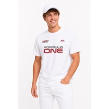 Book Orbook Formula One Racıng %100 Pamuk Heavy Cotton Premıum Kalite T-shırt Y349 Beyaz