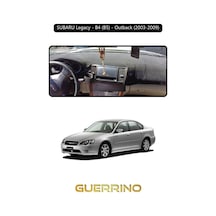 Subaru Legacy / B4 B5 / Outback 2003-2009 Torpido Koruma Halısı Siyah Kenar