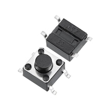 6X6X5Mm 4 Pinli Smd Push Buton - 1000 Adet