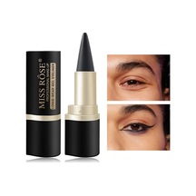 Su Geçirmez Eyeliner Macunu Eyeliner Çabuk Kuruyan Mat Eyeliner Tek Uçlu Siyah 01 Dark Topaz