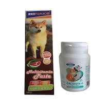 Zonaks Köpeklerini İçin Vitamin & Aminoasit İçerikli Pasta 100 Gr Ve Calcivit