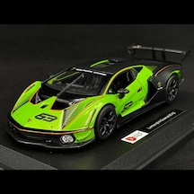 Lamborghini Essenza Scv12 Yeşil 1/24 Araba Diecast Model