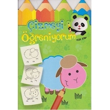 Çizmeyi Öğreniyorum-Yeşil Kitap- Parıltı Yayınları