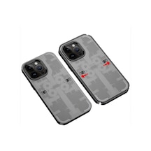 Apple İphone 13 Pro Kılıf Mekanik Bumper Kapak