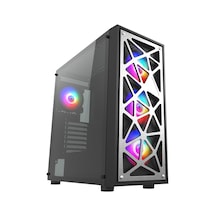 Vento VG12AL 850W 80+ Bronz Gen5 4x120MM Rgb Fan Temperli Cam Usb Midi Tower Bilgisayar Kasası
