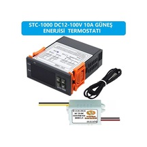Stc-1000 Dc12-100v 10a Güneş Paneli Termostatı