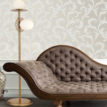 Rakes Eskitme Beyaz Camlı Modern Tasarım Metal Lambader