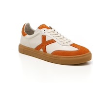 Sneaker Günlük Kadın Mar-25y-192-3030 John May Orange Süet-bej Cilt-orange Süet Orange Turuncu